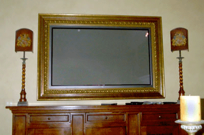 Plasma TV Framed