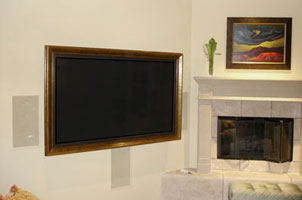 Plasma TV Framed